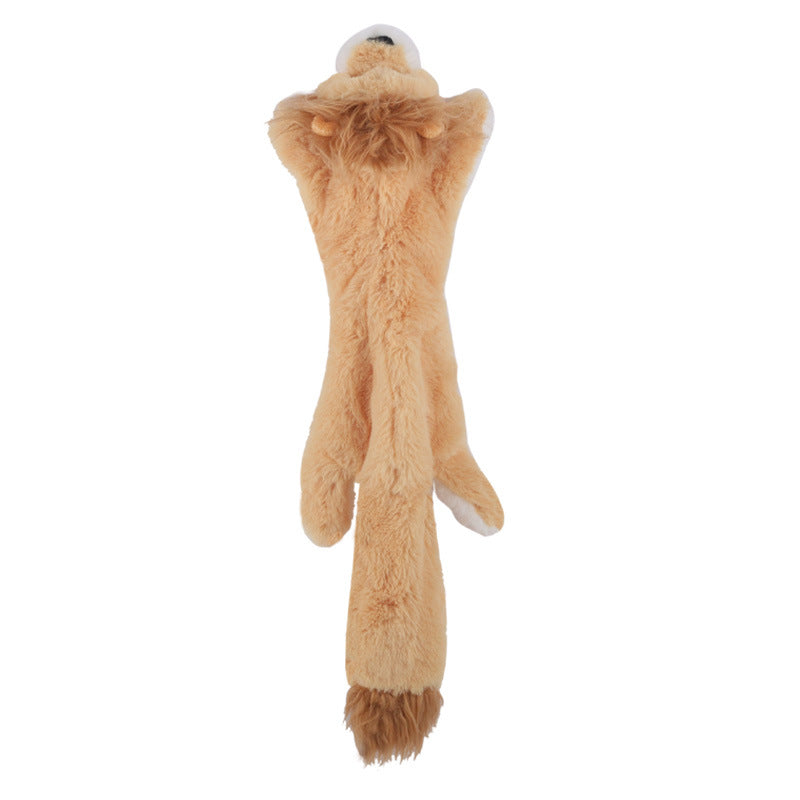 Pet Products Dog Imitation Animal Skin Toys 45cm Pet Sound Plush Toys Pet Toys
