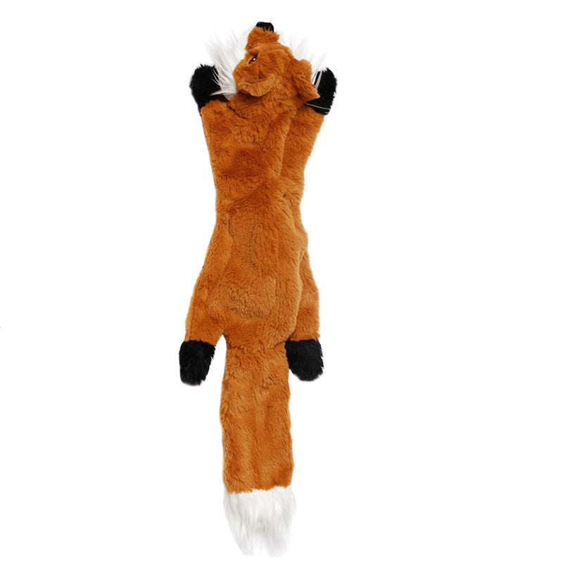 Pet Products Dog Imitation Animal Skin Toys 45cm Pet Sound Plush Toys Pet Toys